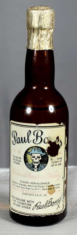 Mini liquor bottle - Paul Bones - Non alcoholic mixer