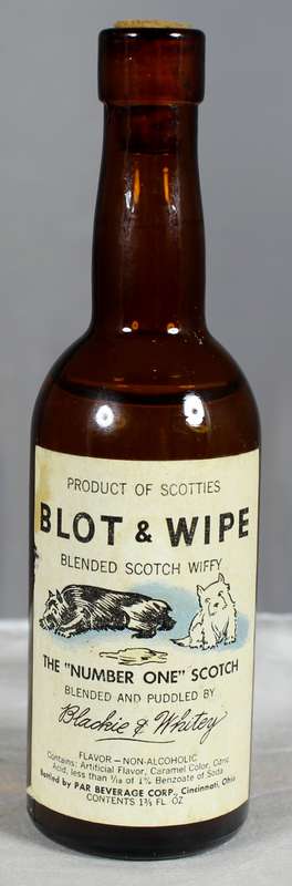 Mini liquor bottle - Blot & Wipe - Blended non-alcoholic mixer