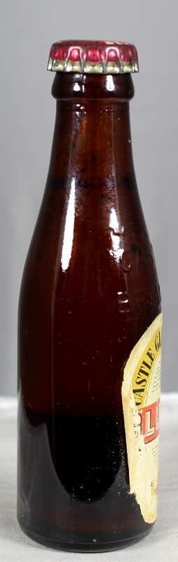 Mini liquor bottle - Castle Gluko stout