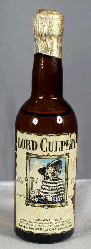 Mini liquor bottle - Lord Culprit - Non-alcoholic