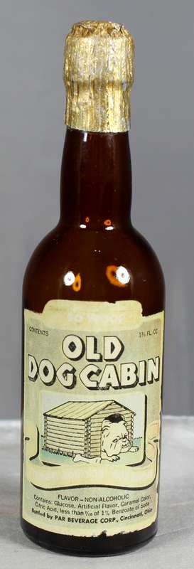 Mini liquor bottle - Old Dog Cabin - Non-alcoholic