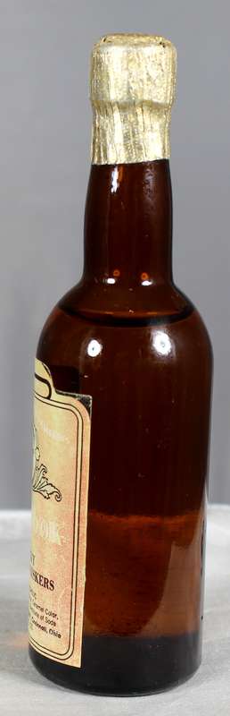Mini liquor bottle - Kentucky Straight whiskers - Non-alcoholic