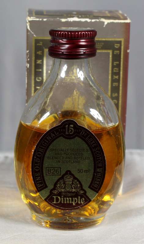 Mini liquor bottle - Dimple - Whisky