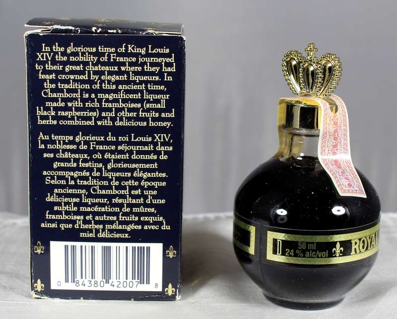 Mini liquor bottle - Royal Chambord liqueur