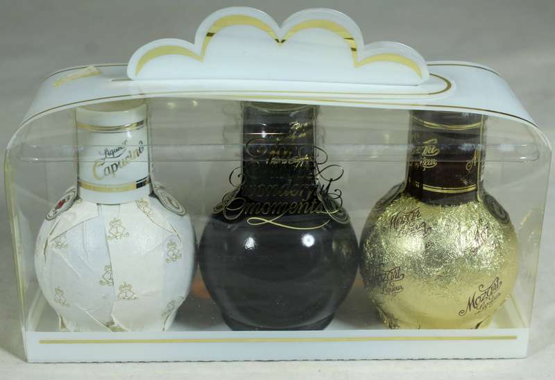 Mini liquor bottles - Mozart - set of three liqueurs