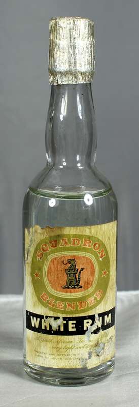 Mini liquor bottles - Squadron rum