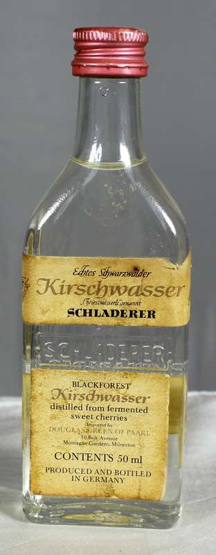 Mini liquor bottles - Kirschwasser