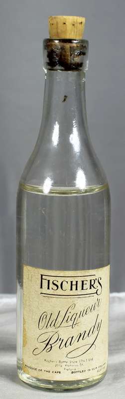 Mini liquor bottles - Fishers brandy
