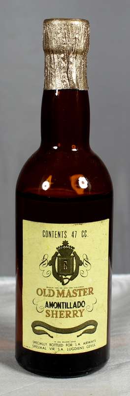 Mini liquor bottles - Old Master - Amontillado sherry
