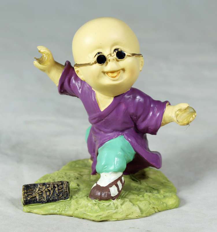 A baby Buddha - Monk laughing