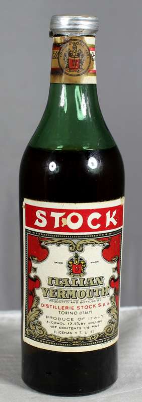 Mini liquor bottles - Stock - Italian vermouth