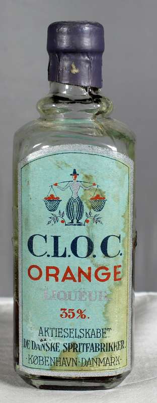 Mini liquor bottles - C.L.O.C orange liqueur