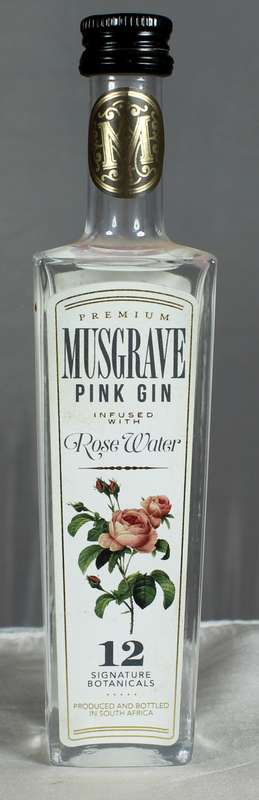 Mini liquor bottles - Mussgrave - Pink gin