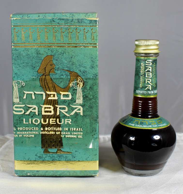 Mini liquor bottles - Sabra liqueur