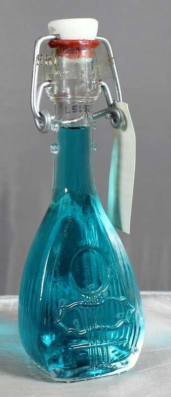 Mini liquor bottles - Curacao liqueur