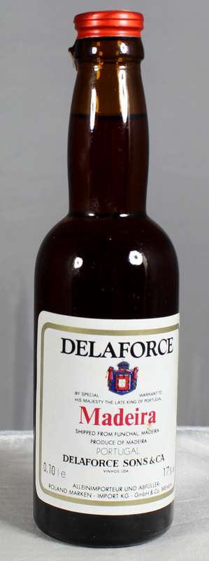 Mini liquor bottles - Madeira Delaforce