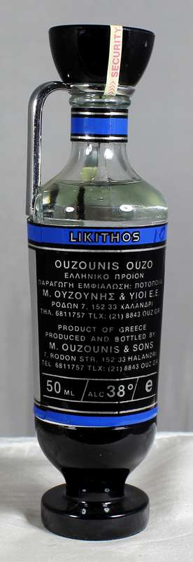 Mini liquor bottles - Ouzonis Ouzo