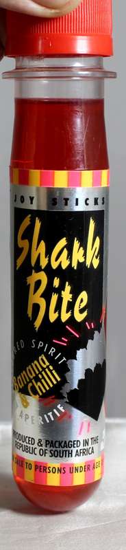 Mini liquor bottles - Shark Bite