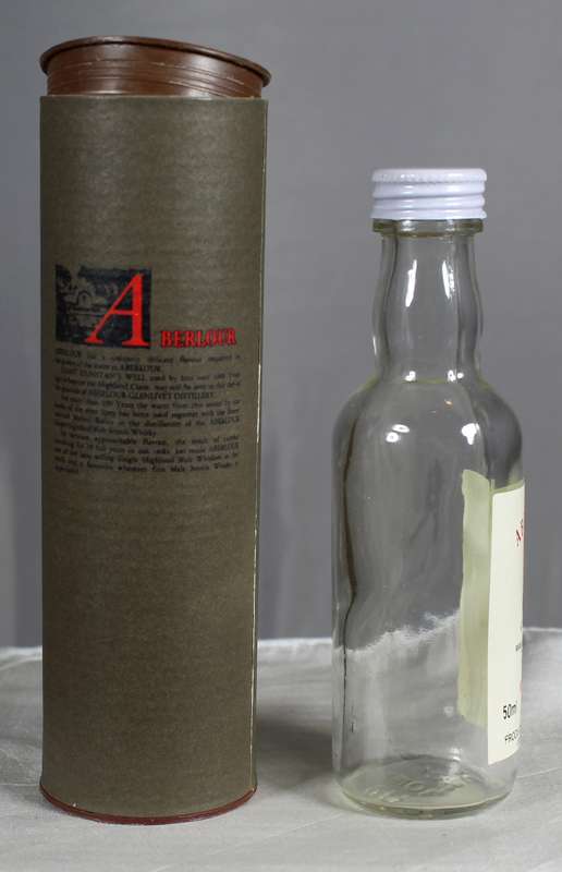 Mini liquor bottles - Aberlour Glenlivet - Single malt whisky