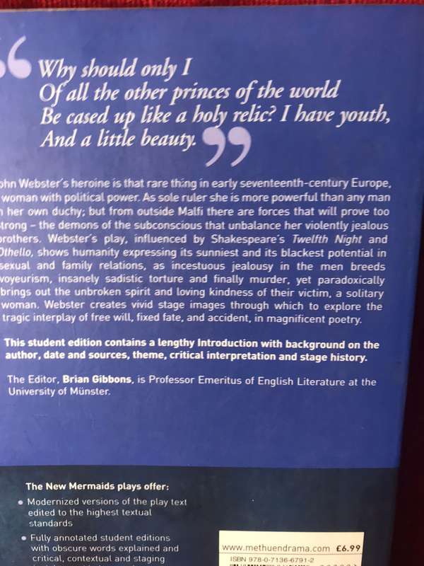The Duchess of Malfi - John Webster