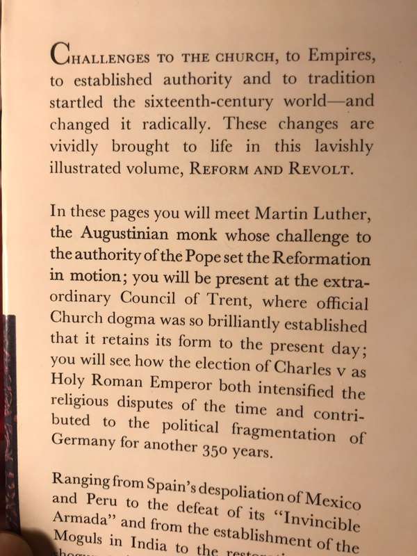 Reform and Revolt (Milestones of History) - Neville Williams (Editor)