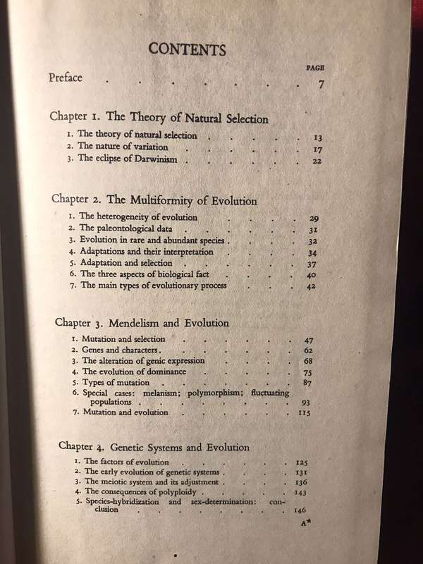 Evolution: The Modern Synthesis - Julian Huxley (1944 Hardcover)
