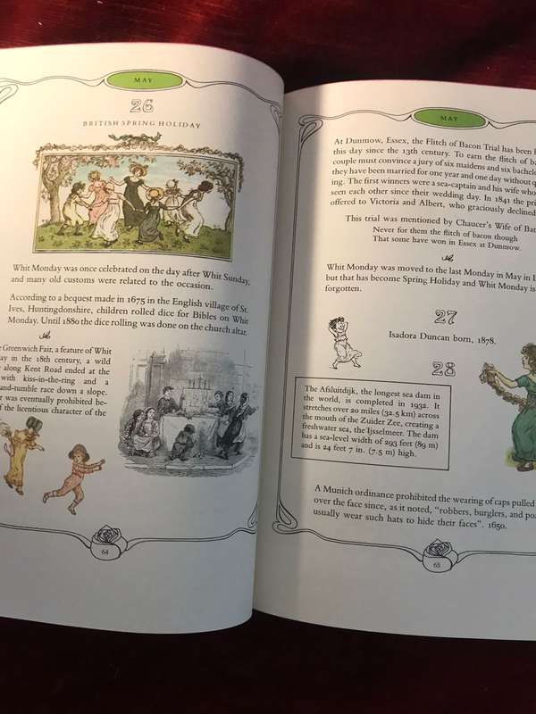 The Illuminated Book of Days - Kay & Marshall Lee (Ed) / Kate Greenaway & Eugene Grasset (Artwork)