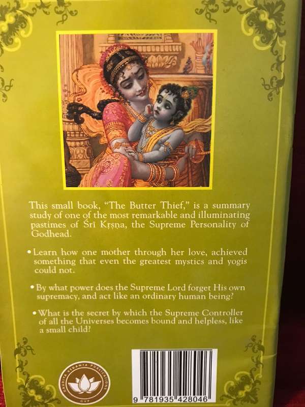 The Butter Thief - Srila Bhaktivedanta Narayana Goswami Maharaja