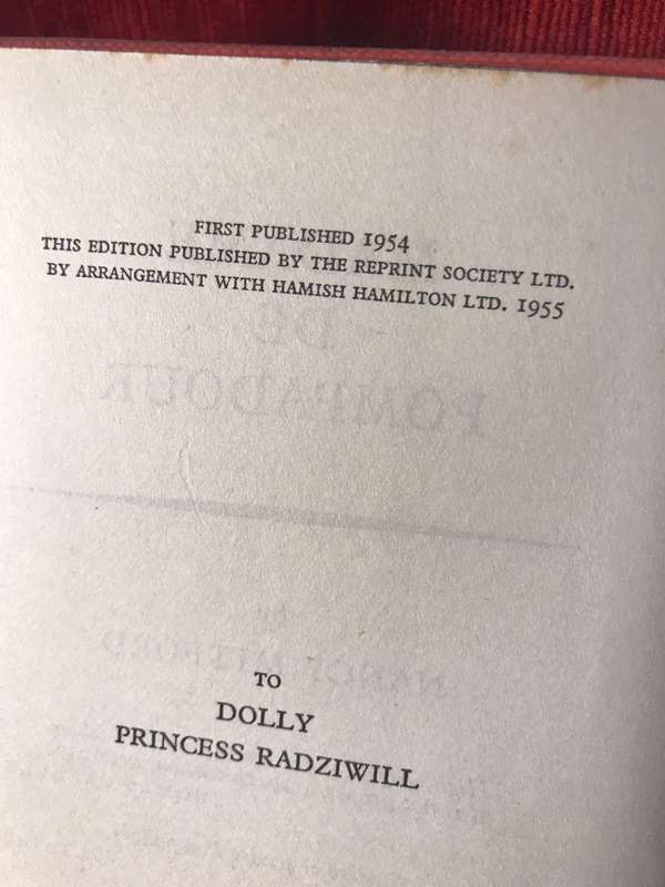 Madame de Pompadour - Nancy Mitford (1955 Hardcover)