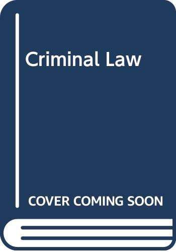 CRIMINAL LAW - SNYMAN