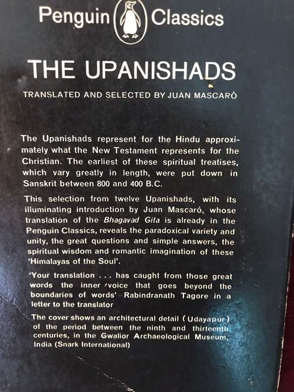 The Upanishads - Translated by Juan Mascaro