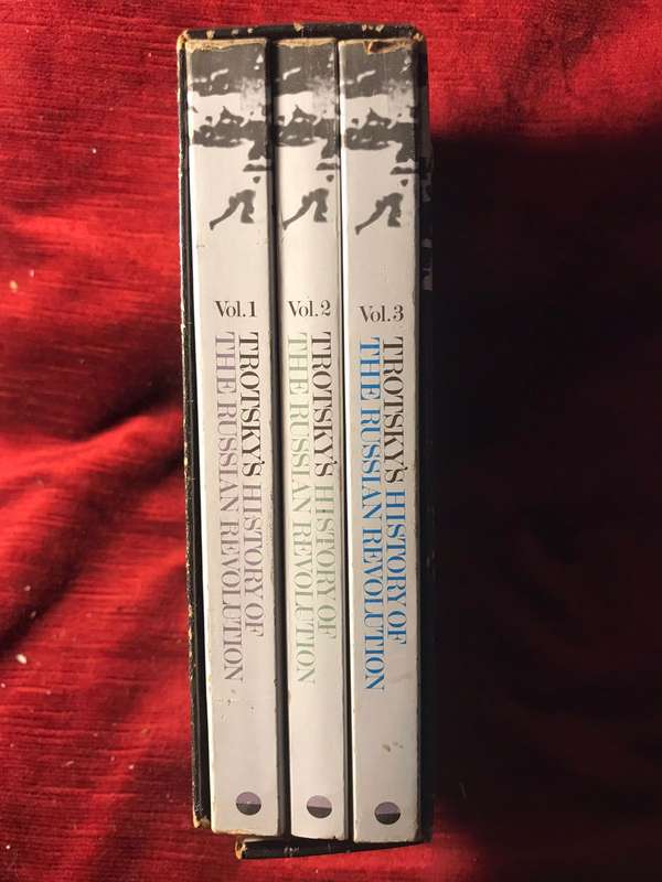 Trotsky's History of The Russian Revolution - 3 Volume BOOK BOX SET