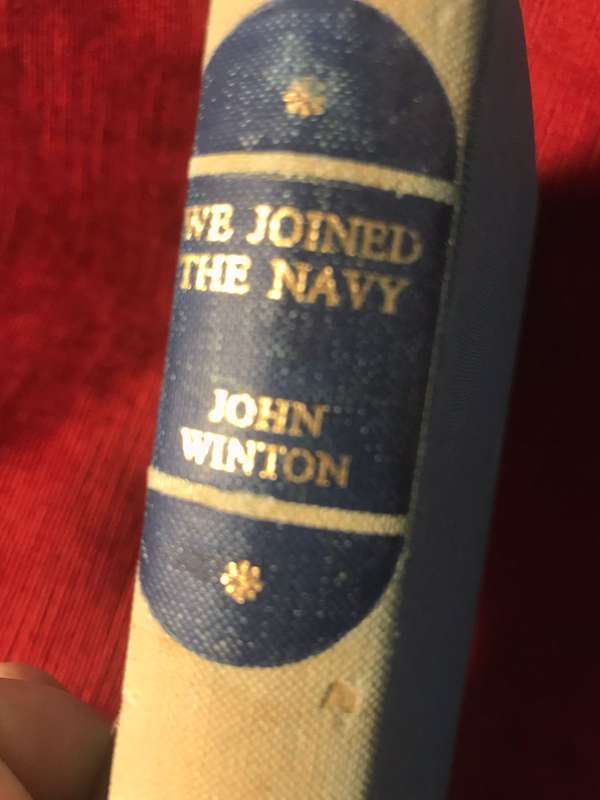 We Joined the Navy - John Winton (1959 1st Edition Hardcover)