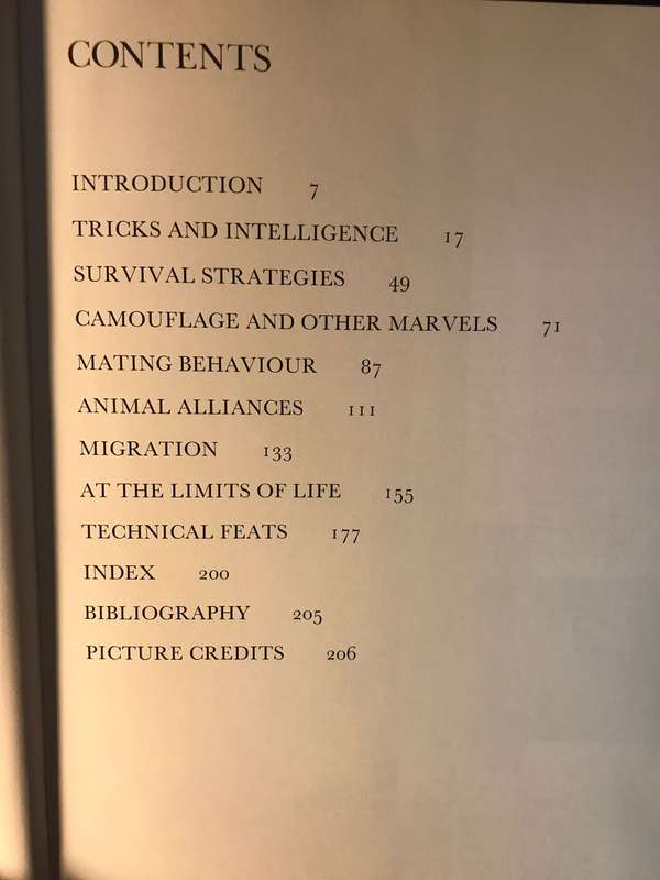 Survival in the Animal World - Franz Geiser & Hans Dossenbach (1985 1st Edition Hardcover)