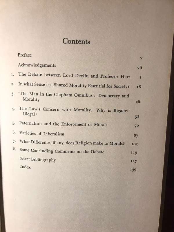 Law, Morality, and Religion in a Secular Society - Basil Mitchell (1967 1st Edition Hardcover)