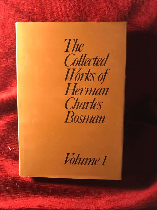 The Collected Works of Herman Charles Bosman - Volume 1 (1983 Hardcover)