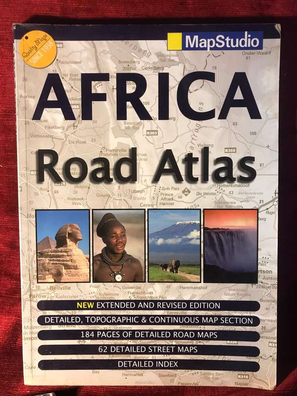 Africa Road Atlas - MapStudio