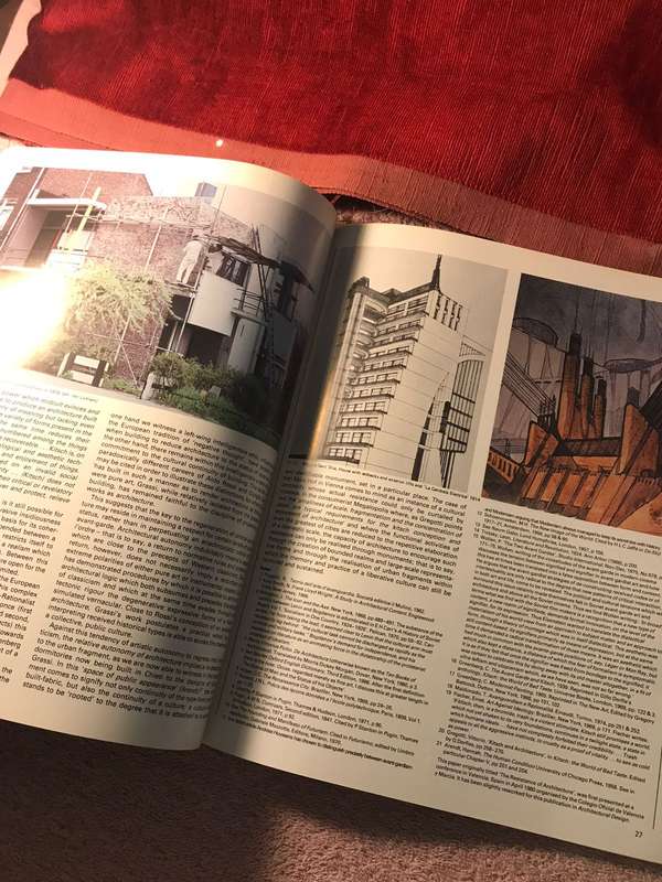 Modern Architecture and the Critical Present - Kenneth Frampton