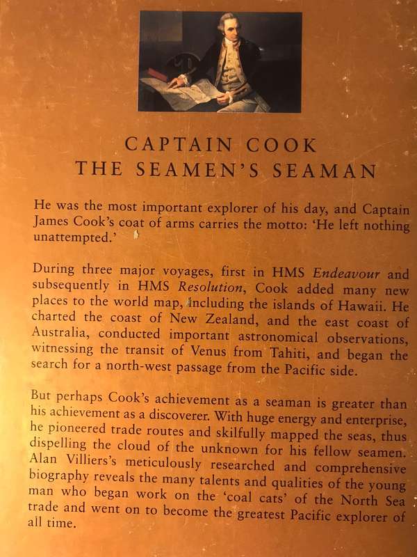Captain Cook: The Seamans Seaman - Alan Villiers