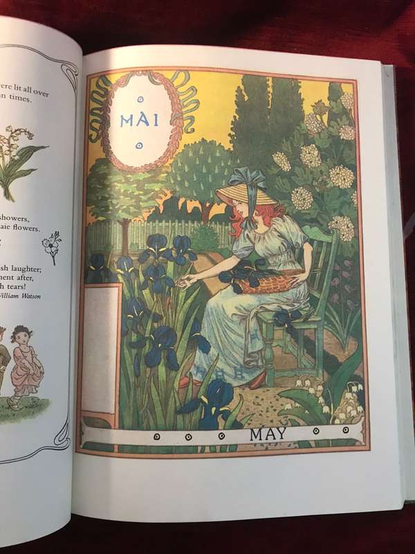 The Illuminated Book of Days - Kay & Marshall Lee (Ed) / Kate Greenaway & Eugene Grasset (Artwork)