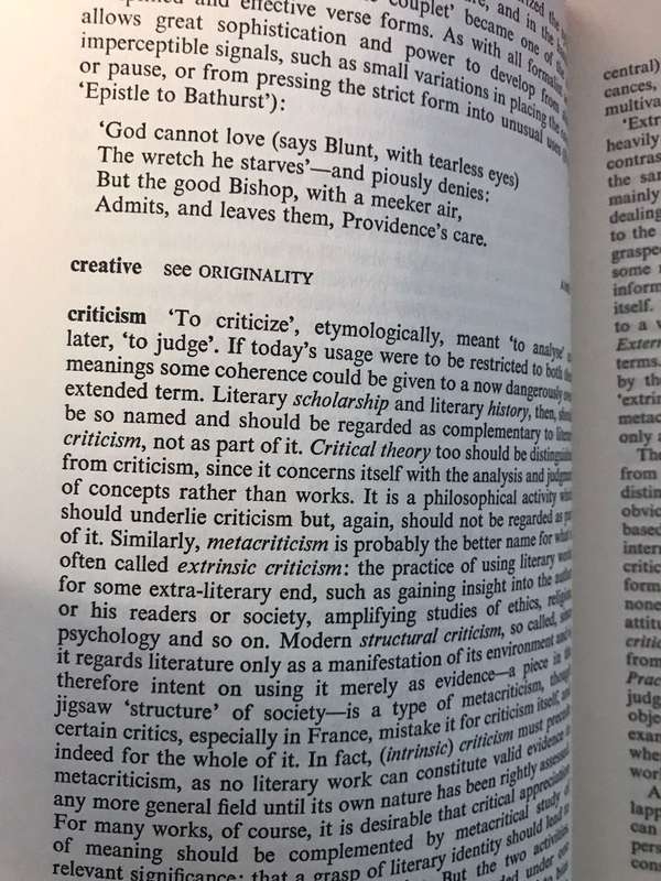 A Dictionary of Modern Critical Terms - Edited by Roger Fowler