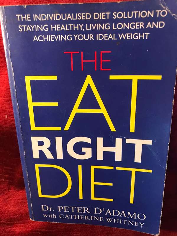 The Eat Right Diet - Dr Peter D'Adamo with Catherine Whitney