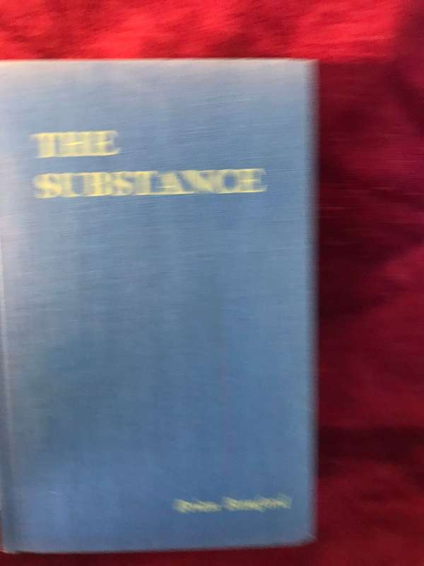 The Substance: The Story of a Rhodes Scholar at Oxford - Brian Bamford (1959 1st Edition Hardcover)