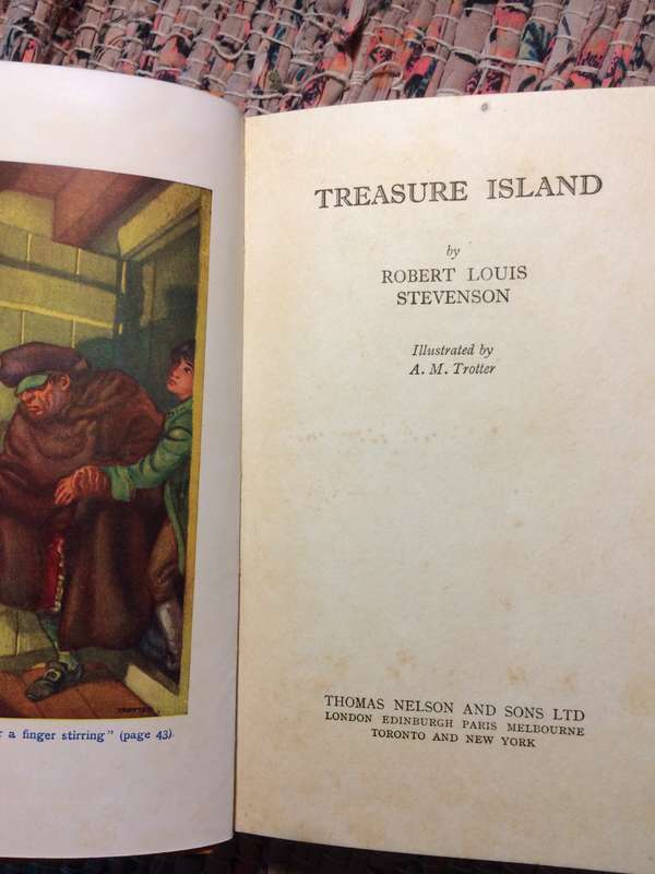 Treasure Island - Robert Louis Stevenson (Thomas Nelson & Sons Vintage Edition)