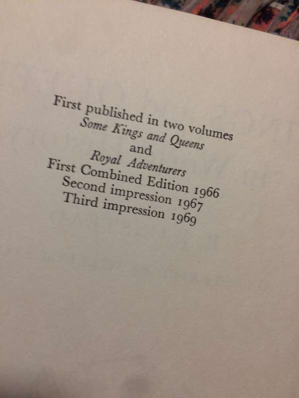 Kings and Queens in World History - RJ Unstead (1969 Hardcover)