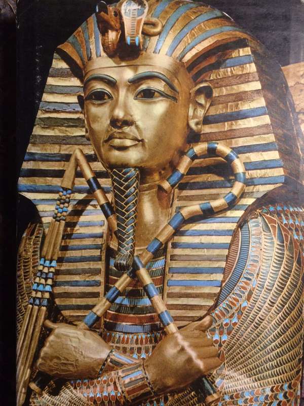 Tutankhamen: Life and Death of a Pharaoh - Christine Desroches-Noblecourt (1967 Hardcover)