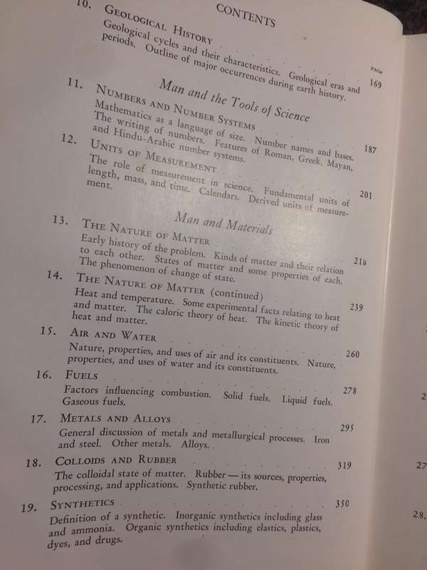 Man and his Physical World - Dwight E Gray (1946 Hardcover)