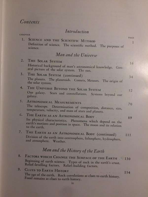 Man and his Physical World - Dwight E Gray (1946 Hardcover)