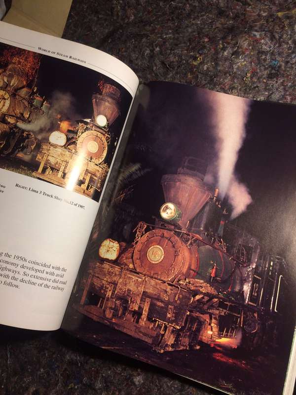 World of Steam Railways - Colin Garratt (1994 1st Edition Hardcover)