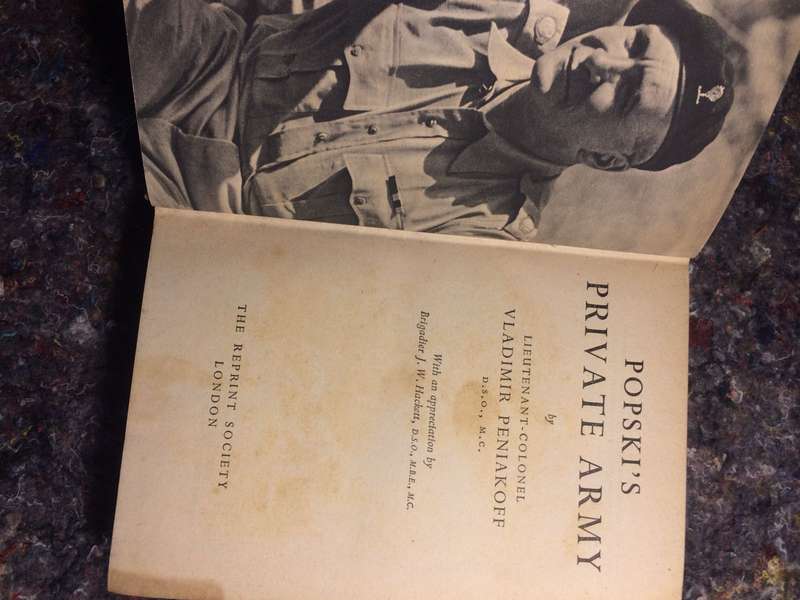 Popski's Private Army - Lieutenant-Colonel Vladimir Peniakoff (1953 HARDCOVER)